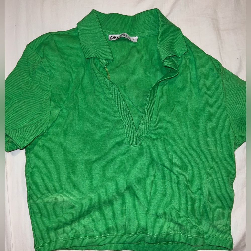 Zara colored crop top